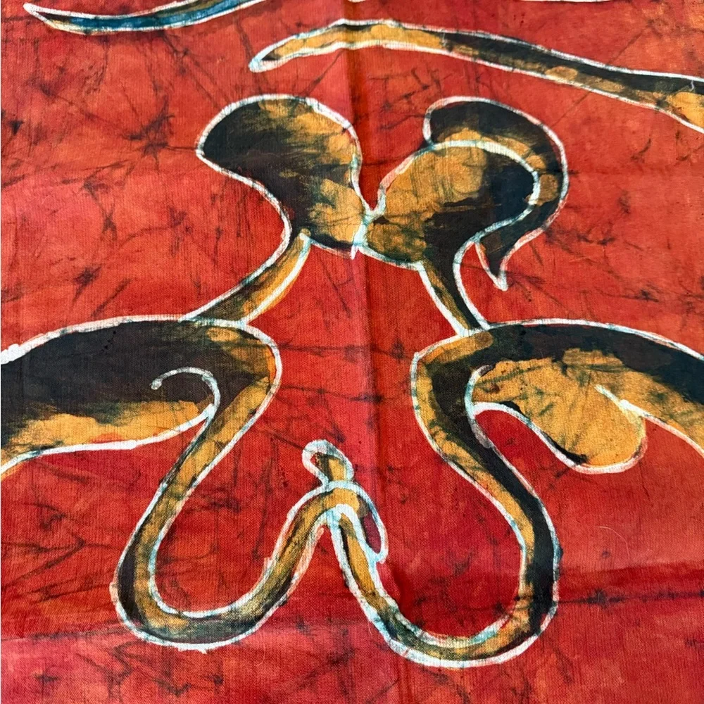 African Batik Marriage Ceremony Wall Tapestry Home Wall Decor